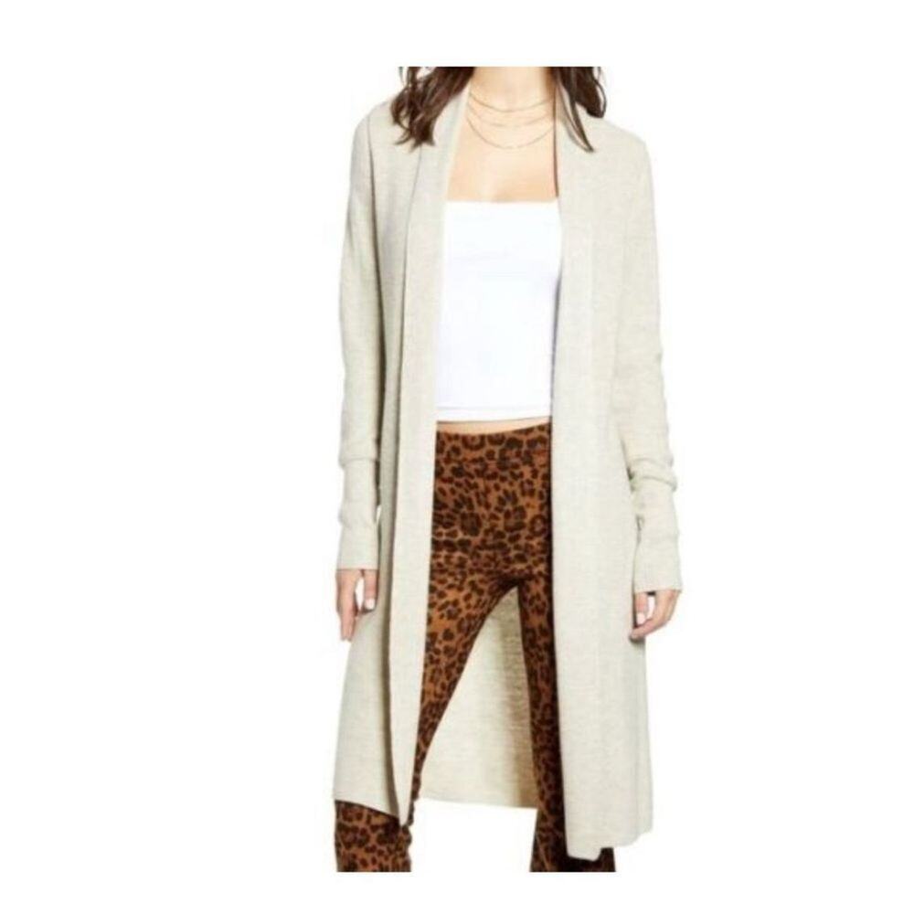 Leith Cozy Open Front‎ Duster Cardigan Sweater Size X Small